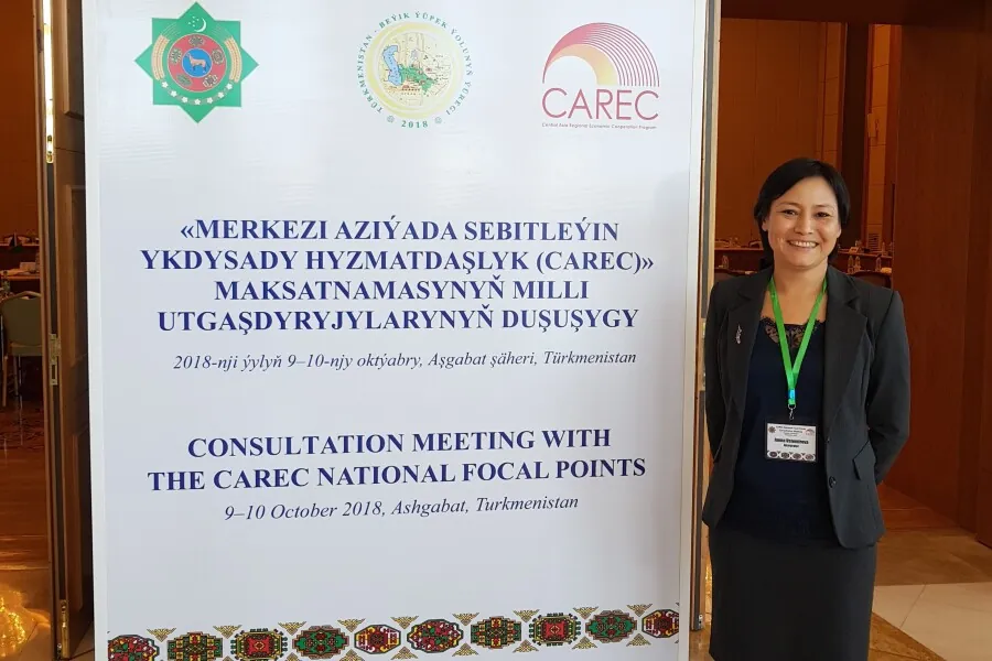 ОАӨЭЫ (ЦАРЭС) бағдарламасының ұлттық үйлестірушілерінің кездесуі, Ашхабад, Түрікменстан, 2018